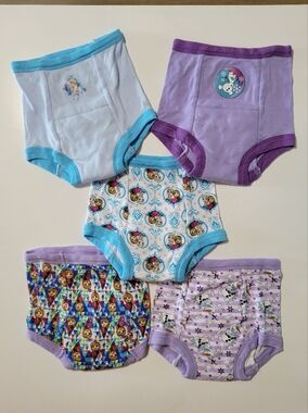 Disney Frozen Training Pants Bundle Size 3T Elsa Anna Olaf Toddler Underwear Set
